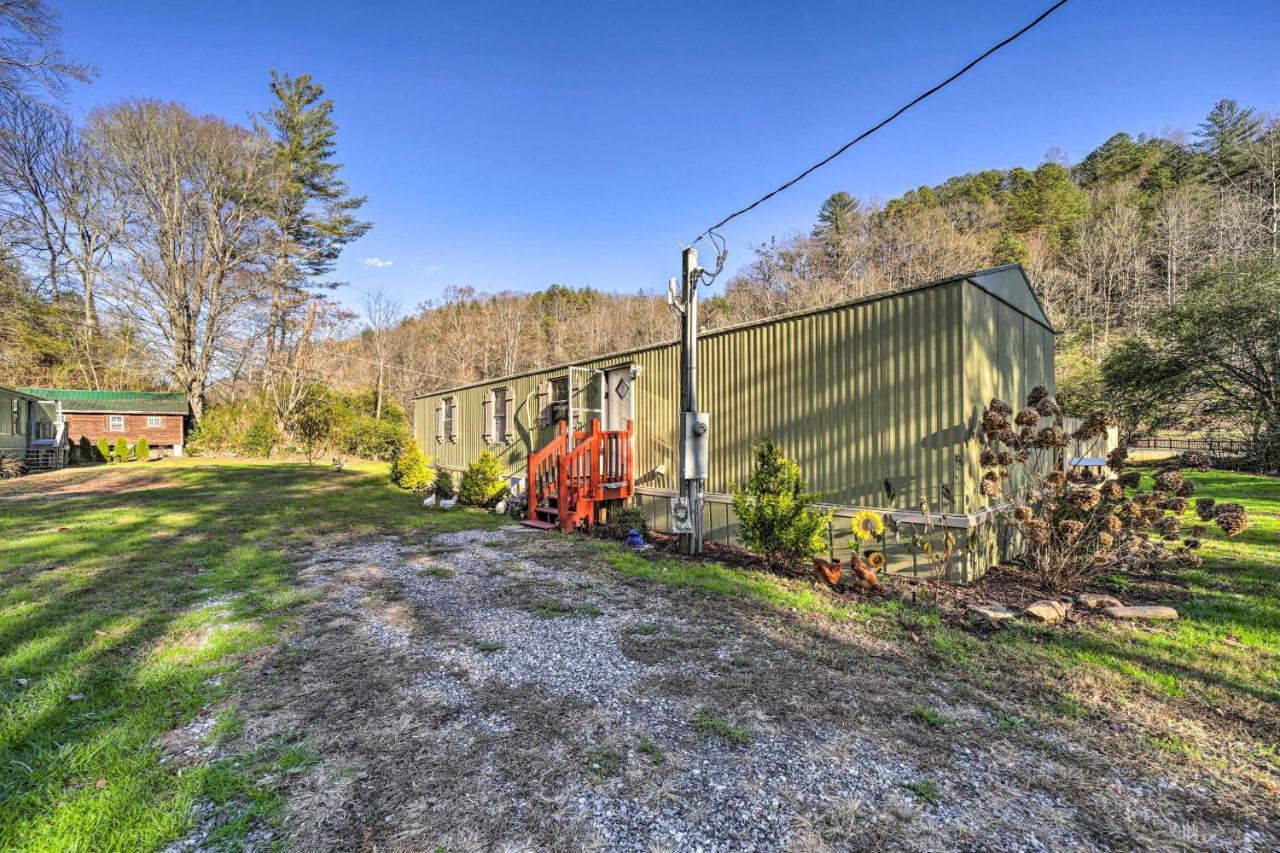 Smoky Mountain Vacation Rental With Hot Tub And Kayaks Whittier Eksteriør bilde